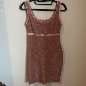 Pink Sparkly Mini Dress